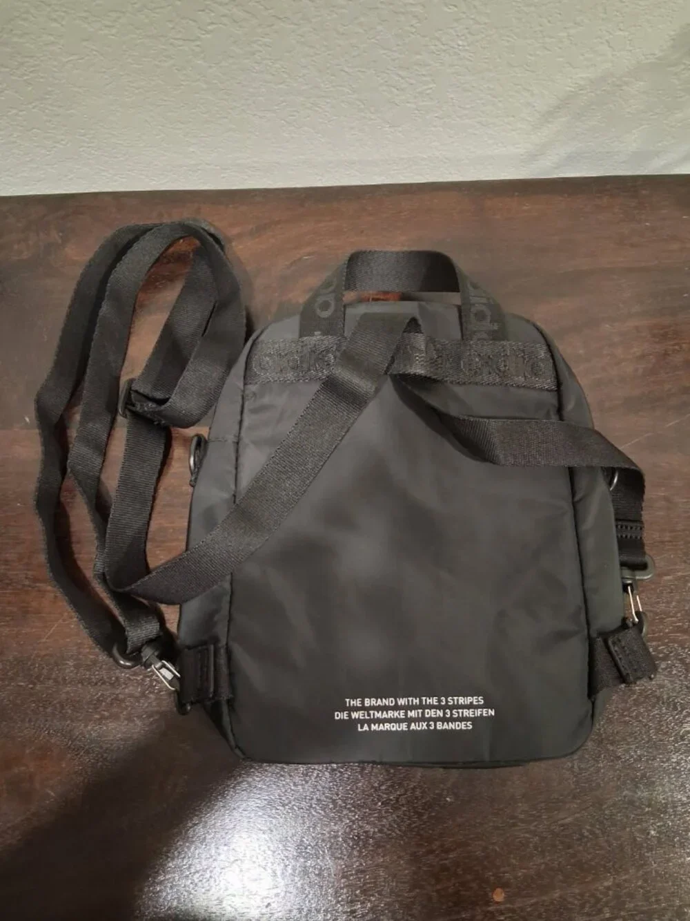 Adidas Mini Backpack, Black, Excellent Condition